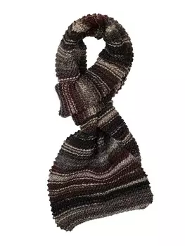 Шарф collezione alessandro, коричневый