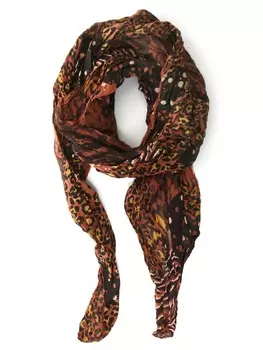 Шарф collezione alessandro, коричневый