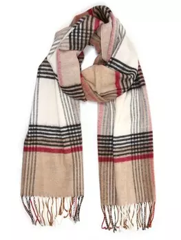 Шарф collezione alessandro, коричневый