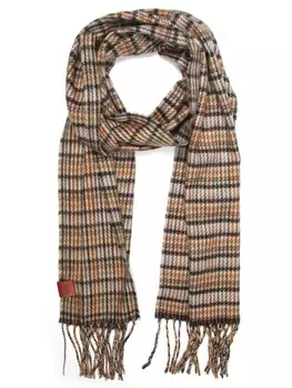 Шарф collezione alessandro, коричневый