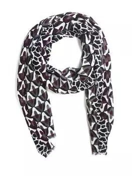 Шарф collezione alessandro, красный