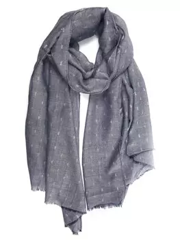 Шарф collezione alessandro Pauahi, синий