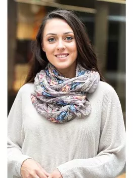 Шарф collezione alessandro, розовый