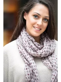 Шарф collezione alessandro, розовый