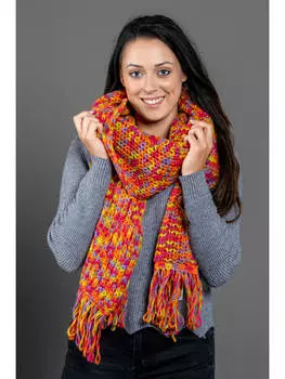 Шарф collezione alessandro, розовый