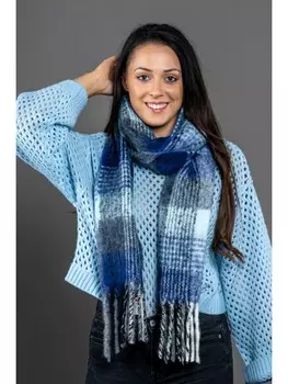 Шарф collezione alessandro, синий