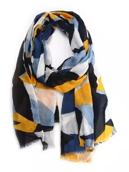 Шарф collezione alessandro, синий