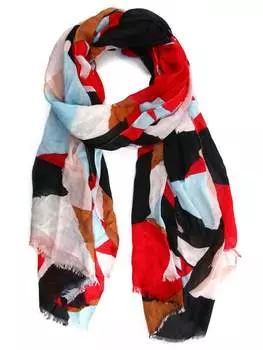 Шарф collezione alessandro, светло-синий