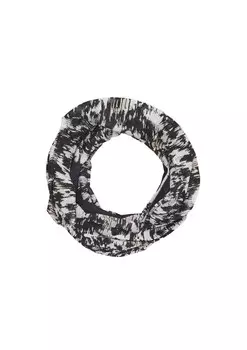 Шарф Comma, черно-белый