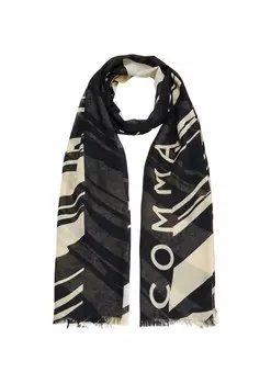 Шарф Comma, черный