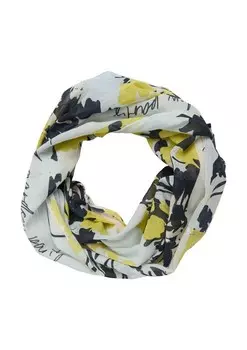 Шарф COMMA, цвет marine blue/White