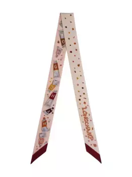 Шарф Couleurs de l'Art Longchamp, розовый
