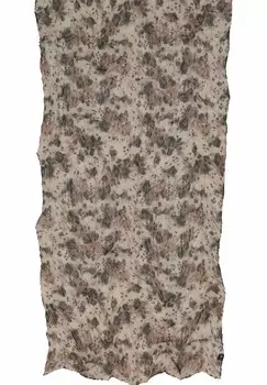 Шарф CRINKLE ANIMAL PRINT FRAAS, коричневый