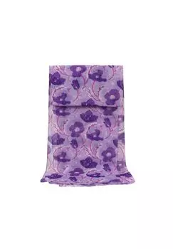 Шарф-цветок ZEBRO, фиолетовый