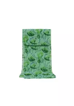 Шарф-цветок ZEBRO, зеленый