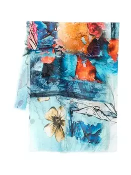 Шарф D'aniello Elba, синий