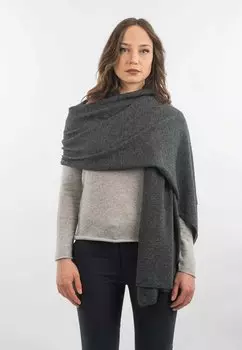 Шарф Dalle Piane Cashmere, антрацит