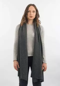 Шарф Dalle Piane Cashmere, антрацит