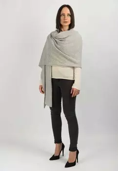 Шарф Dalle Piane Cashmere, серый