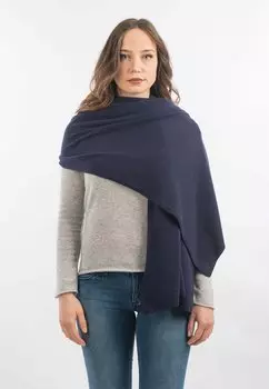 Шарф Dalle Piane Cashmere, синий