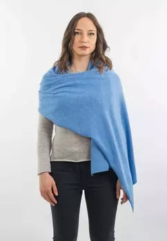 Шарф Dalle Piane Cashmere, синий