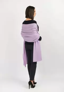 Шарф Dalle Piane Cashmere, сиреневый