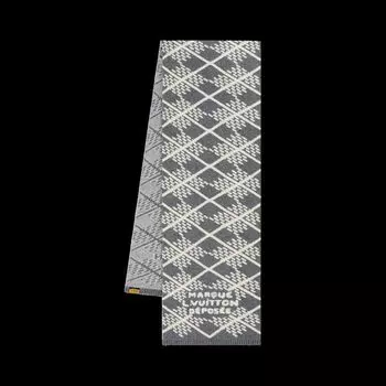 Шарф Damier Argyle от 57th Street NYC Louis Vuitton, серый
