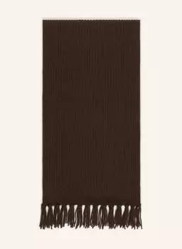 Шарф darling harbour, темно-коричневый