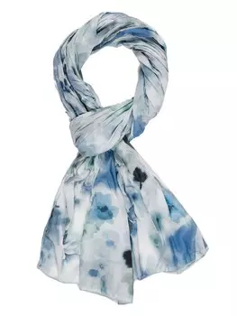 Шарф DEHA, цвет Blue/Pastel blue/Dark blue
