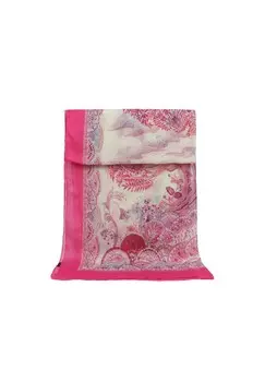 Шарф-дерево ZEBRO, розовый