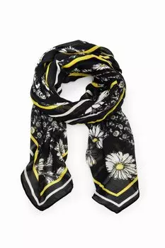 Шарф Desigual, черный