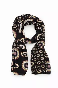 Шарф Desigual, черный