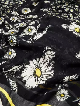 Шарф Desigual, черный