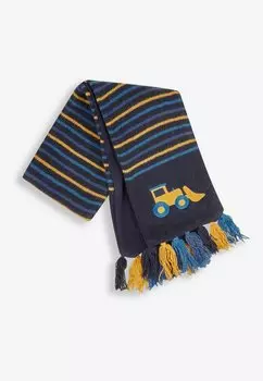 Шарф DIGGER STRIPED REGULAR FIT JoJo Maman Bb, синий