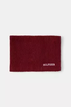 Шарф для мальчиков Tommy Hilfiger, гранатовый