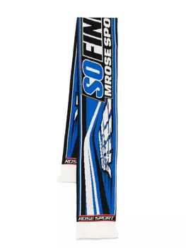 Шарф для мотокросса Martine Rose, черный