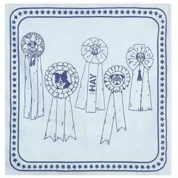 Шарф для собаки Hay, голубой