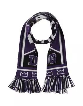 Шарф Dolce&Gabbana, фиолетовый