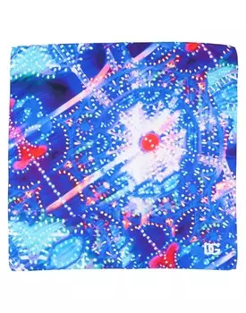 Шарф Dolce&Gabbana, ярко-синий