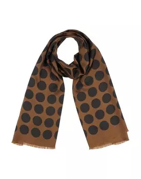 Шарф Doppiaa, коричневый
