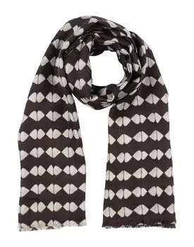 Шарф Doppiaa, коричневый