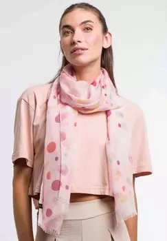 Шарф DOT STOLA FRAAS, светло-розовый