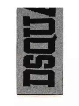 Шарф DSQUARED2, черный