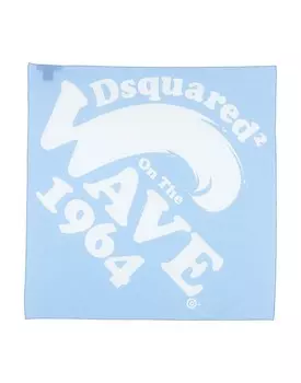 Шарф Dsquared2, небесно-голубой