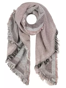 Шарф Eight2Nine, цвет rosa/grau - (l)240 x (b)70 cm