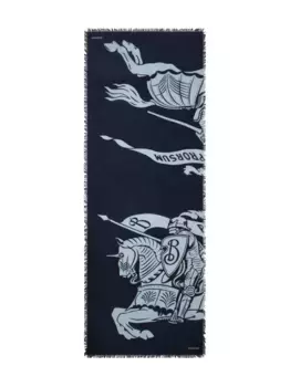 Шарф EKD BURBERRY, синий