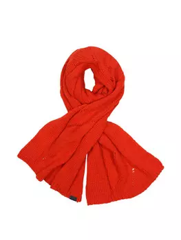 Шарф elkline Strick Drew, оранжевый