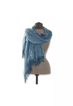 Шарф Емели синий Loberon, синий