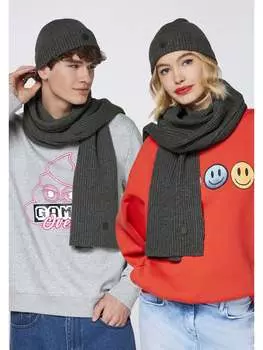 Шарф emoji, черный