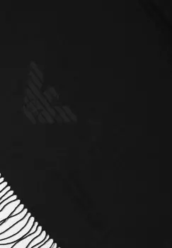 Шарф Emporio Armani, черный